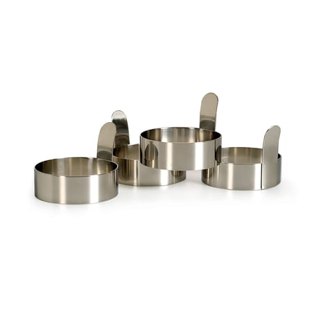 Stainless Steel Egg Rings - 4 Piece Set