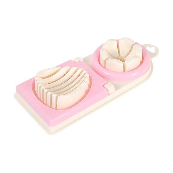 Stainless Steel Egg Slicer & Cutter | Kitchen Gadget for Hard Boiled Eggs, Mushrooms, Strawberries & Kiwi | 304 Stainless Steel Egg Slicer Tool with Non-Slip Base