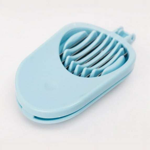 Stainless Steel Egg Slicer | Hard Boiled Egg & Mushroom Cutter | Dishwasher Safe Kitchen Tool | Food Grade Plastic Handle