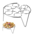 thumbnail image 1 of Stainless Steel Egg Steamer Rack for Pressure Cooker and Instant Pot Accessories Multipurpose Cooking Stand Holder for Kitchen Use, 1 of 6