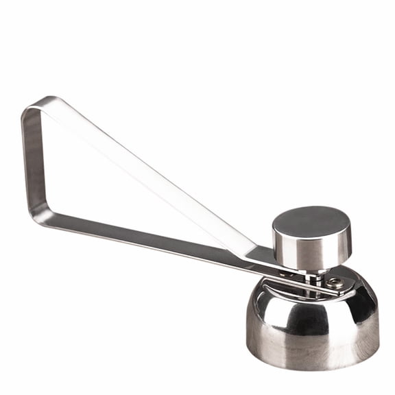 Stainless Steel Egg Topper Cutter Shell Opener Silver for Boiled Raw Eggs Kitchen Tool