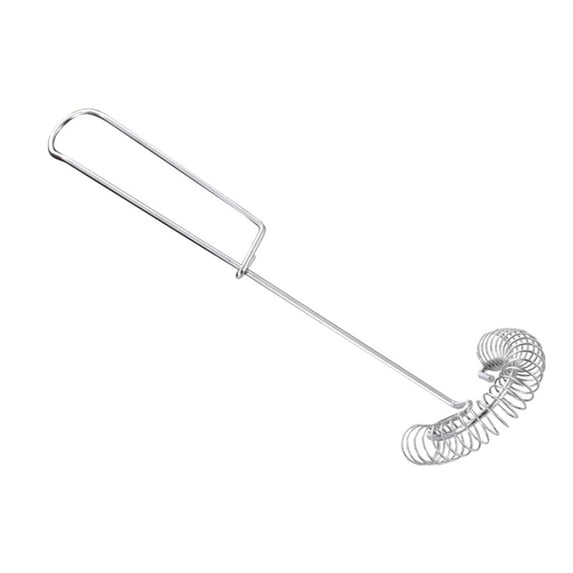 Stainless Steel Egg Whisk, Stainless Steel Eggbeater, Hand Push Rotary Whisk Blender, Versatile Milk Frother, Hand Push Mixer Stirrer for Blending, Whisking, Beating & Stirring