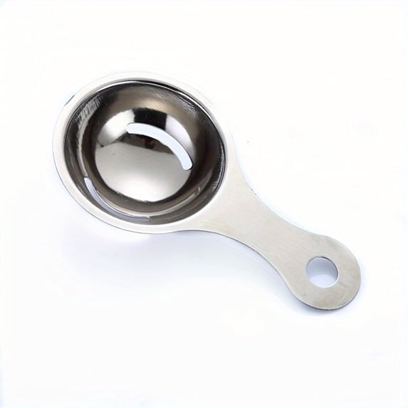 Stainless Steel Egg Yolk Separator – Easy Kitchen Tool for Baking, Cooking & Egg Preparation