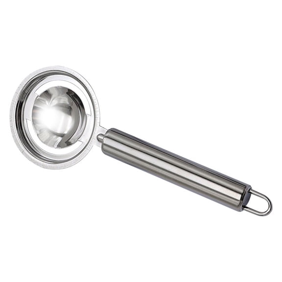 Stainless Steel Eggs Separator For Efficient Baking And Cooking Grade Yolk White Divider Tool With Long Handle