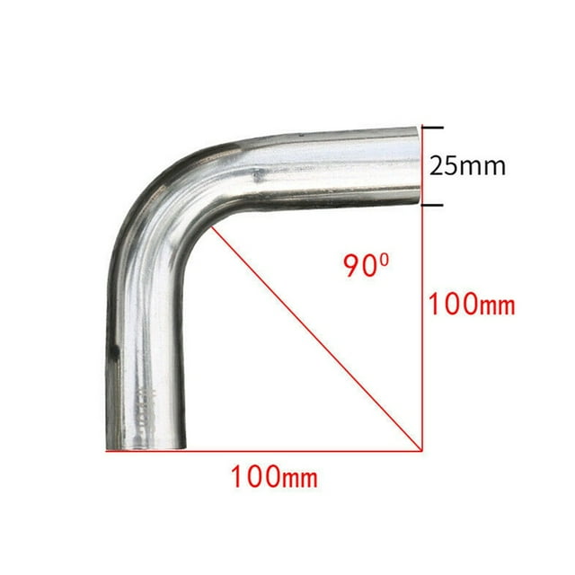 Stainless Steel Elbow 90 degree Mandrel Bend 90° Tube Polished Pipe DIY