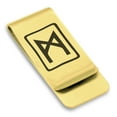 thumbnail image 1 of Stainless Steel Elder Futhark Mannaz Rune Classic Slim Money Clip Credit Card Holder, 1 of 2