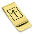 thumbnail image 1 of Stainless Steel Elder Futhark Teiwaz Rune Classic Slim Money Clip Credit Card Holder, 1 of 2