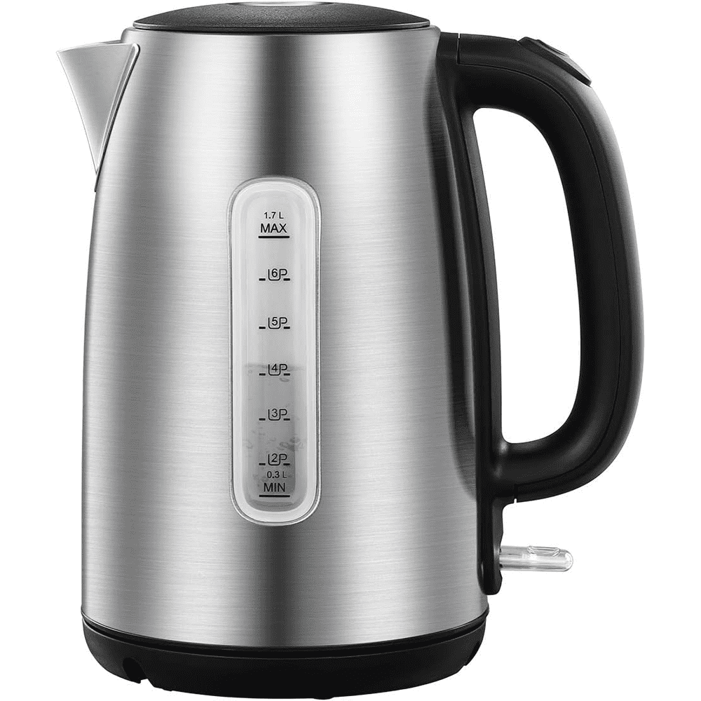 Stainless Steel 1.7L Electric Kettle with Temperature Control