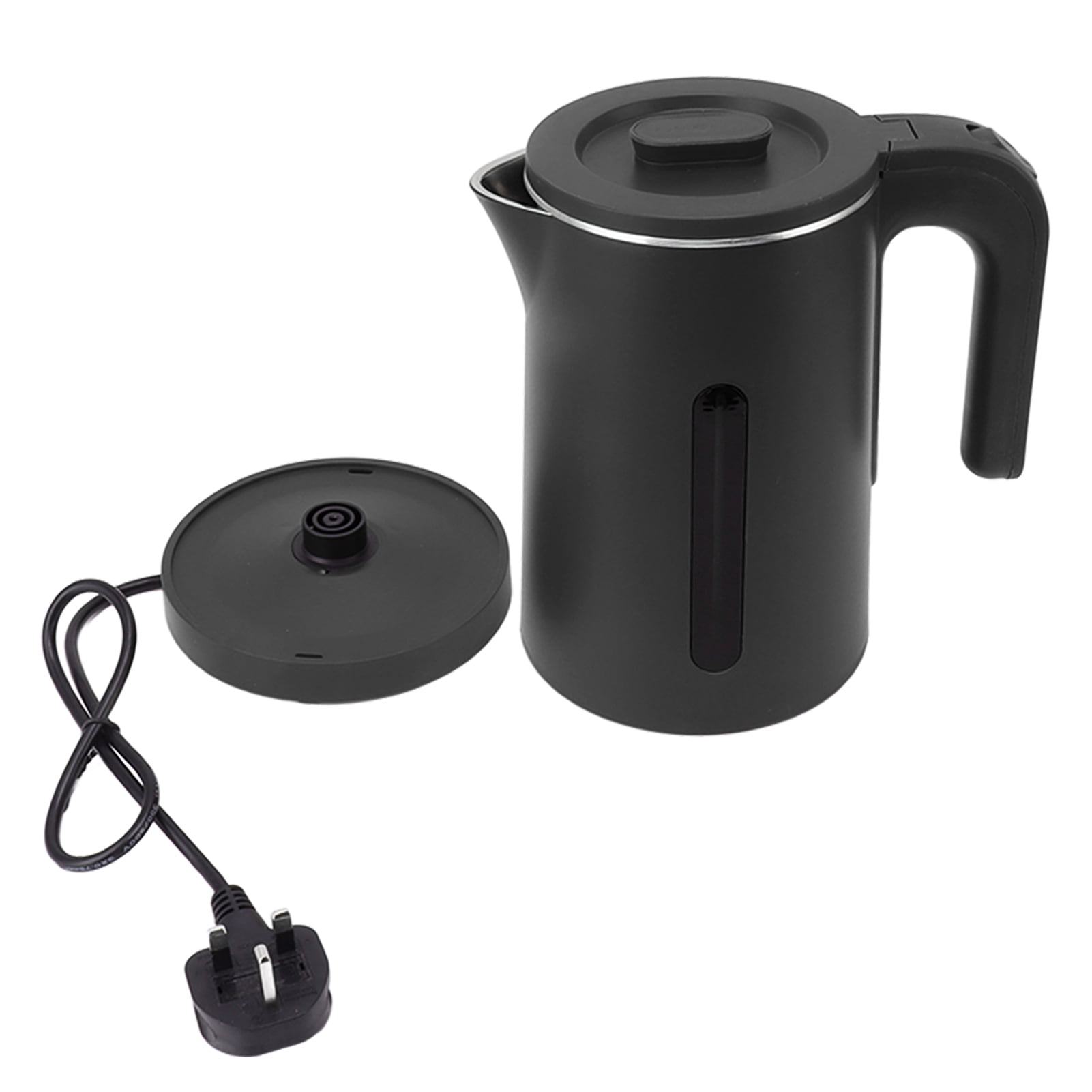 Stainless Steel Electric Kettle Double Layers 2000W 2L Auto Off Free