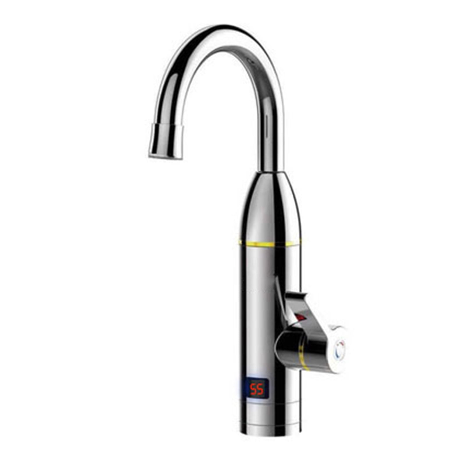 Stainless Steel Electric Water Heater Temperature Display Kitchen