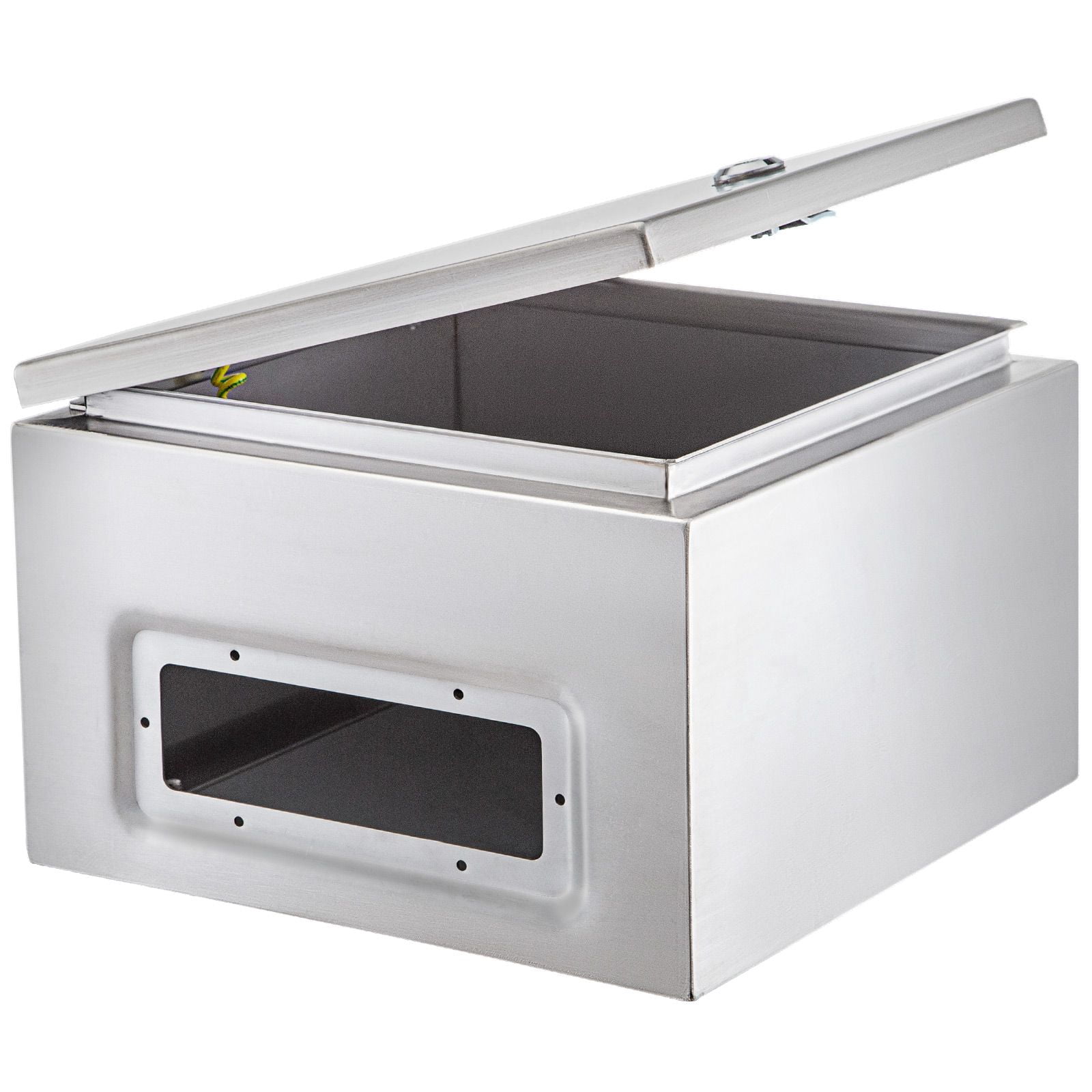 Stainless Steel Electrical Enclosure 12 x 12 x 8 Inch IP66, Outdoor Indoor Junction Box with Mounting Plate, 4X