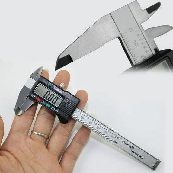 Stainless Steel Electronic Digital Caliper Gauge Micrometer 3.9Quot 100Mm