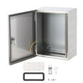 thumbnail image 1 of Stainless Steel Enclosure 12"x12"x8", IP65 Waterproof Electrical Box, Outdoor/Indoor Electrical Junction Box with Mounting Plate & Wall Bracket, 1 of 6