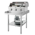 thumbnail image 1 of Stainless Steel Equipment Stand 28" x 24" with Undershelf, [NSF Certified][Heavy Duty] Stand Grill Table, Commercial Prep &amp; Work Table for Home, Restaurant, Hotel, 1 of 9