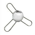 thumbnail image 1 of Stainless Steel Espresso Coffee Ice Cube Ball Whiskey Chilling Stone With Holder, 1 of 5