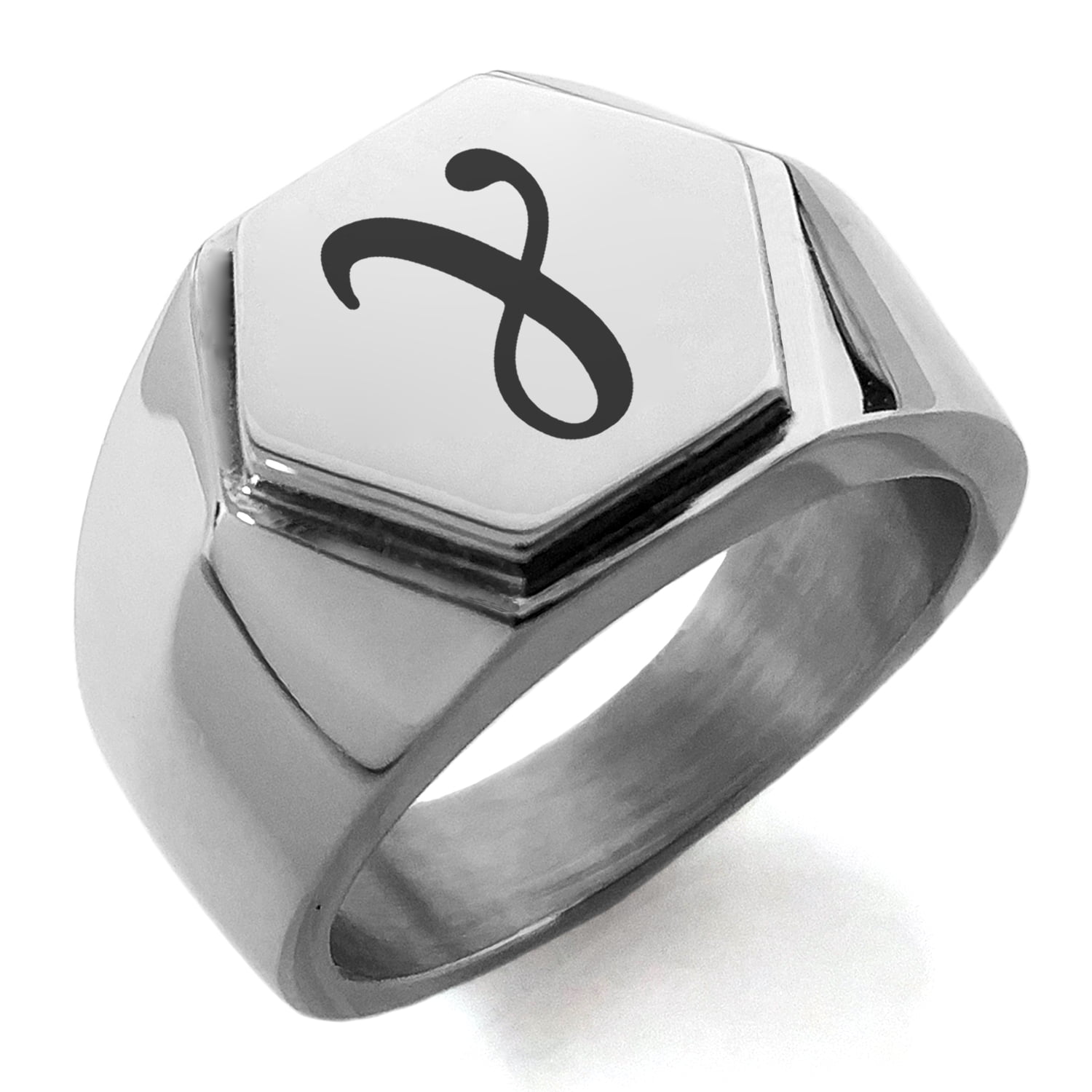 Stainless Steel Euler-Mascheroni Mathematical Engraved Hexagon Crest ...