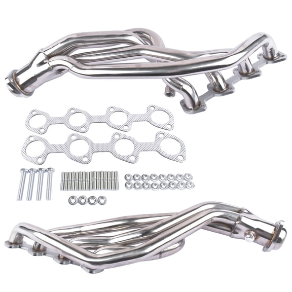 Stainless Steel Exhaust Headers Kit for Ford Mustang GT 4.6L V8 1996-2004 (Except '01/'02) - SKU: 06992183 - Engine Upgrade