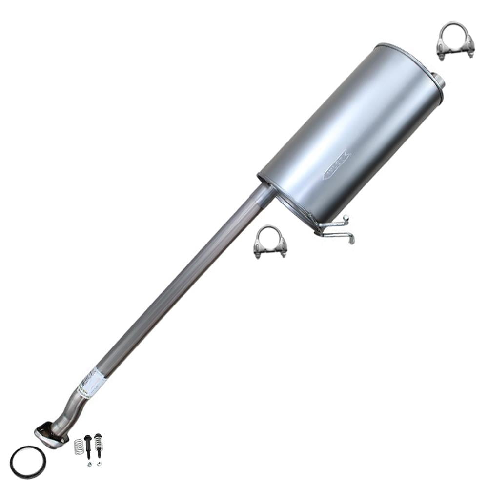 Northeastern Exhaust Stainless Steel Exhaust Pipe & Muffler Assembly Exhaust System Kit Fits Ford Ranger 2004–2011 4.0L | 126 in Wheelbase | Free Gasket, Clamps & Spring Bolt Kit Included