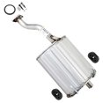 thumbnail image 1 of Northeastern Exhaust Muffler Fits 1996-2000 Honda Civic 1.6L - Direct Fit | Stainless Steel, 1 of 7