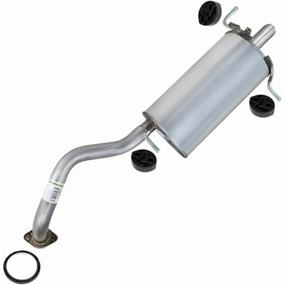 Northeastern Exhaust Stainless Steel Rear Muffler Fits 20072012 Nissan Sentra 2.0L | Direct Fit