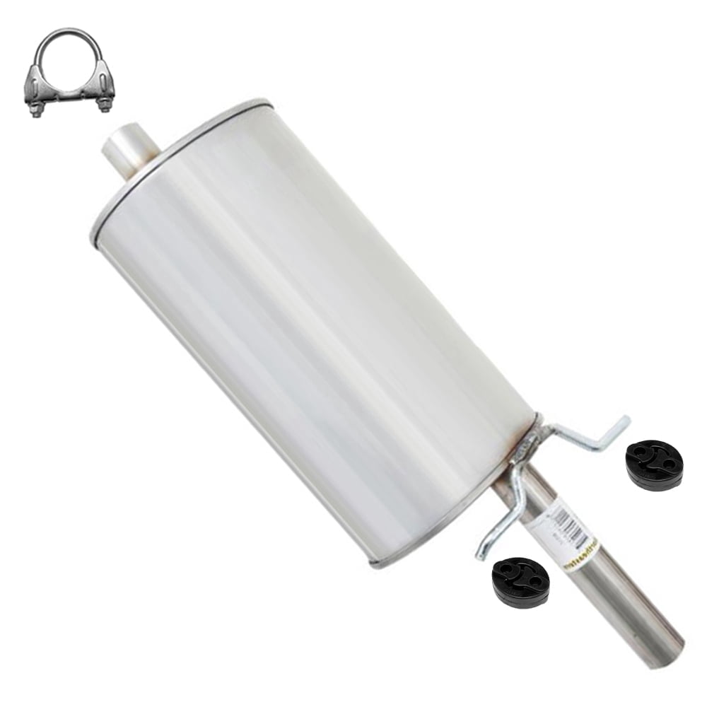 Northeastern Exhaust Muffler with Hanger Fits 2005-2010 Chevrolet Cobalt 2.2L - Direct Fit | Stainless Steel