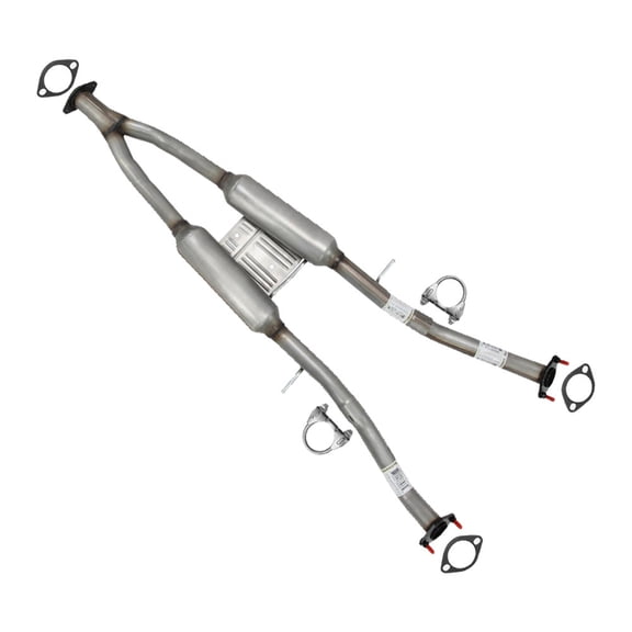 Stainless Steel Exhaust Resonator Pipe Fits 2013 Infiniti FX37 3.7L & 20102013 FX50 5.0L Direct Fit