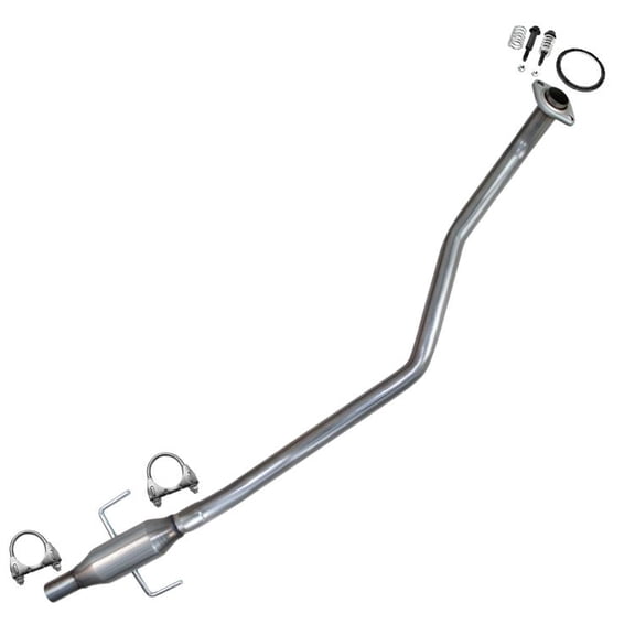 Northeastern Exhaust | Stainless Steel Exhaust Resonator Pipe Fits 20142019 Toyota Corolla 1.8L Sedan Direct Fit