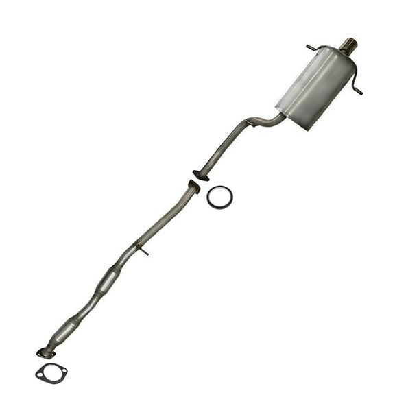 Stainless Steel Exhaust System Kit Compatible with 20022005 Subaru Impreza 2.5L  Direct Fit