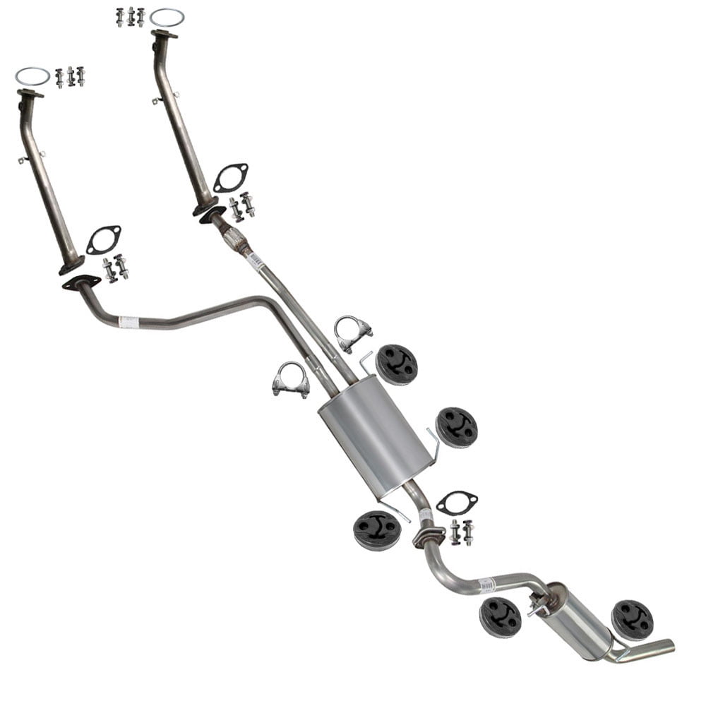 Northeastern Exhaust Exhaust System Kit Fits 1996-2000 Nissan Pathfinder 3.3L - Direct Fit | Stainless Steel