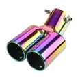 thumbnail image 1 of Stainless Steel Exhaust Tailpipe Cover - Enhances Vehicle Appearance, Adds Sporty Style, Easy Installation, Durable and Rust-Resistant for Car Enthusiasts and Customization, 1 of 5