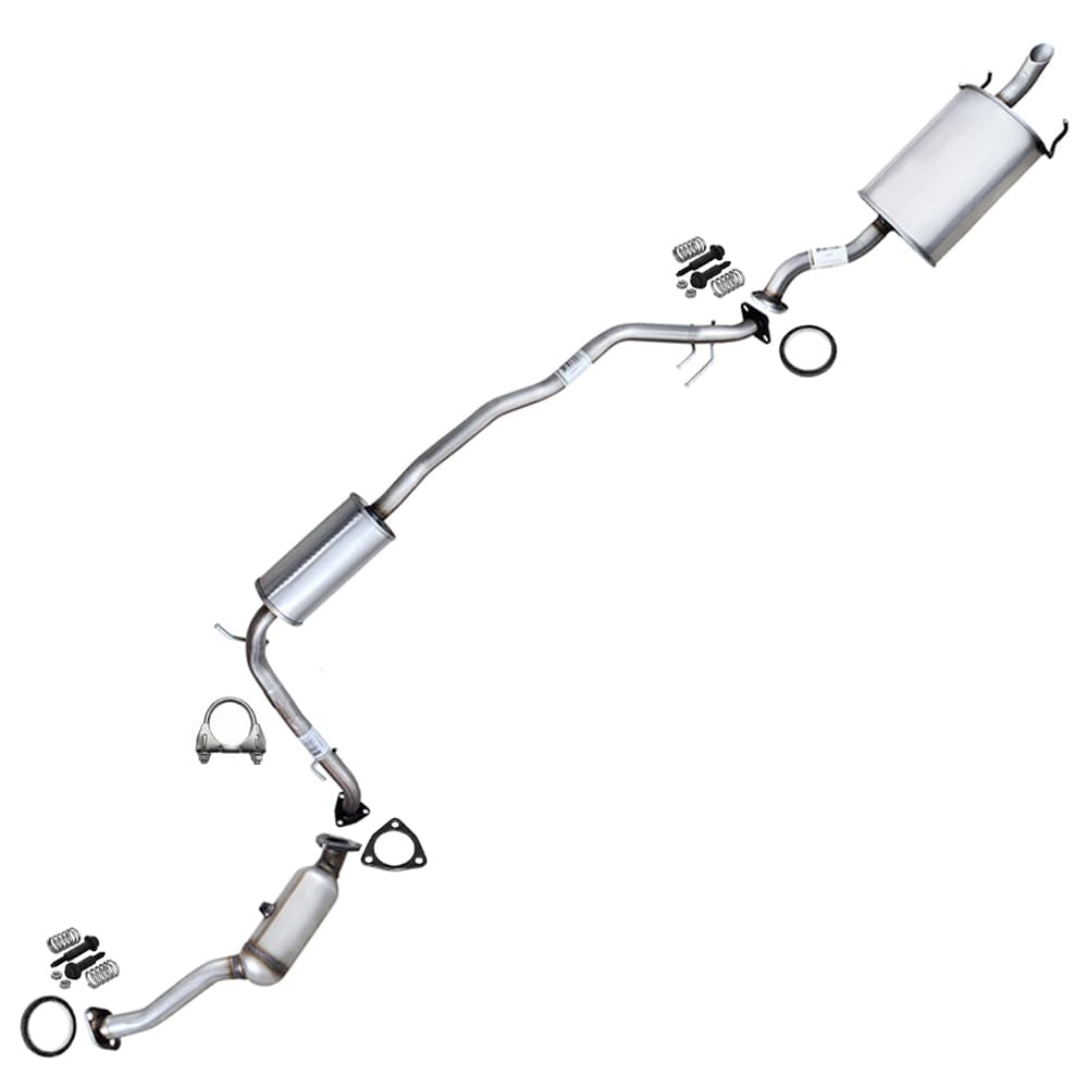 Northeastern Exhaust Stainless Steel Catalytic, Resonator & Muffler Fits 2007–2008 Honda Fit 1.5L – Direct Fit with EPA-Approved