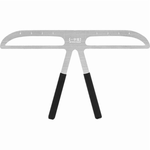 Stainless Steel Eyebrow Razor with Ergonomic Handle for Precise Shaping and Trimming, Compact and Portable