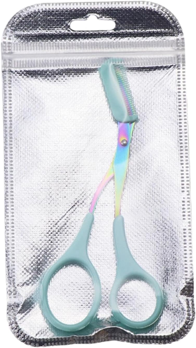 Stainless Steel Eyebrow Scissor Precision Trimmer Multipurpose Grooming