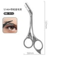 thumbnail image 1 of Stainless Steel Eyebrow Trimmer Scissor With Comb, Eyebrow Cutter Hair Removal Eyebrow Scissors, Eyebrow Trimmer for women, Gifts For Men Women Stocking Stuffers (Gray), 1 of 8