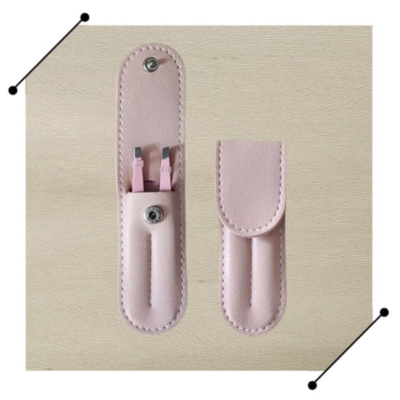 Stainless Steel Eyebrow Tweezers for Eyelash Beard and Eyebrow Plucking Straight and Slant Tip Beauty Tools