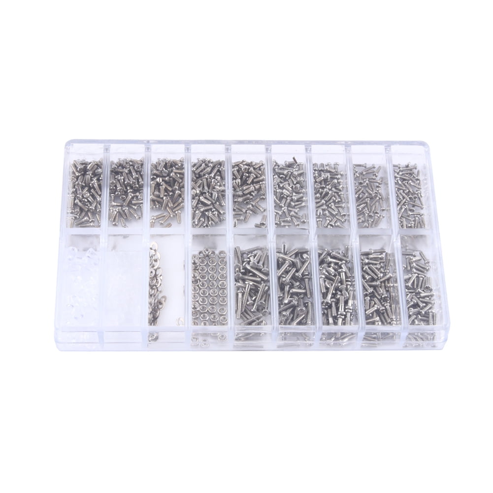 Stainless Steel Eyeglass Sunglass Screws Repair Kit Small Tiny Screws