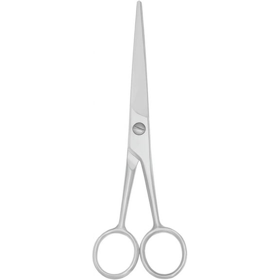 Stainless Steel Facial Hair Small Pet Professional Grooming Scissors Shears Beard & Mustache Scissors -Beards, Mustache & Eyebrows and Pet Fur For Precise Facial Hair Trimming (5.5 Inch)