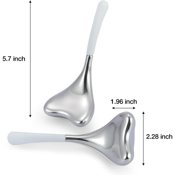 Stainless Steel Facial Ice Globe - Odorless, Battery-Free Reusable Face & Eye Massager for Beauty Enhancements