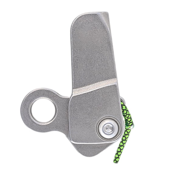 Stainless Steel Fall Arrest Device Perfect for Outdoor Climbing Caving and Mountaineering with Safety Locking Mechanism