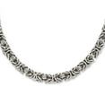 thumbnail image 1 of Stainless Steel Fancy Link 22inch Necklace - 22 Inch - Measures 7mm Wide, 1 of 2
