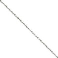 thumbnail image 1 of Stainless Steel Fancy Lobster Closure Polished Fancy Link Spiral Chain Bracelet 9.5 Inch Link Bracelet for Women and Men, 1 of 2