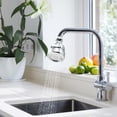 thumbnail image 1 of Stainless Steel Faucet Extender,Kitchen Faucet Swivel Spout,Water Booster Shower Filter,Multi Layer Filtration,Portable Faucet Filter,Drinking Water Purifier,Easy Install Extender, 1 of 6