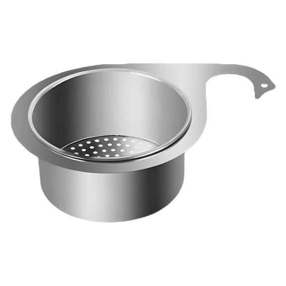 Stainless Steel Faucet Strainer - 2024 Design, Large Capacity, Durable - for Kitchen Sink, Drain Storage, Utensil Holder