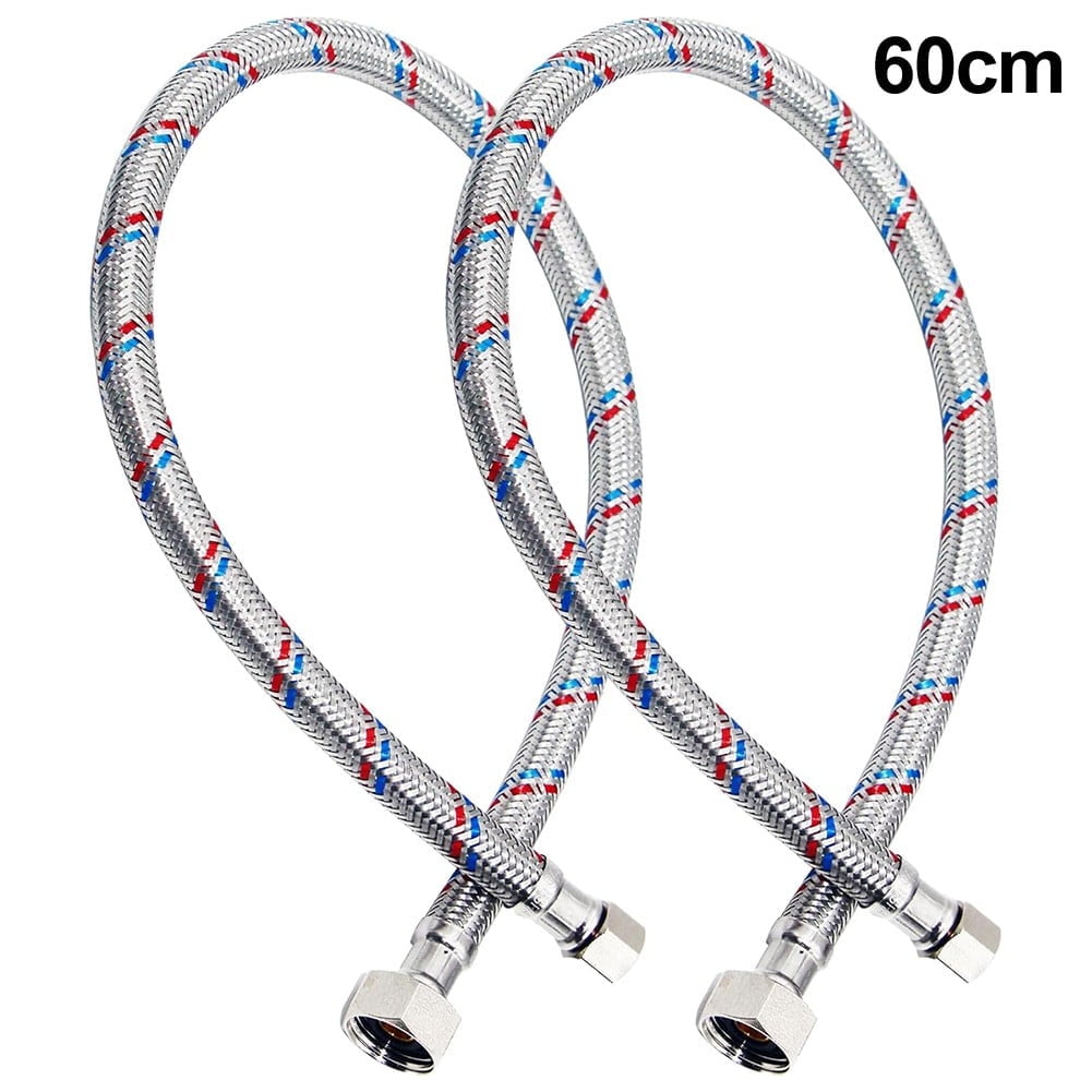 Stainless Steel Faucet Water Supply Lines for Bathroom Kitchen Sink