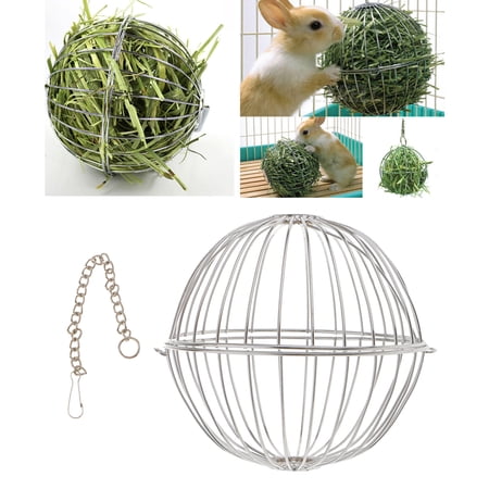 Stainless Steel Feed Pet Treat for Guinea Hamster Rat Rabbit Chinchillas Feed Dispenser 13cm #1