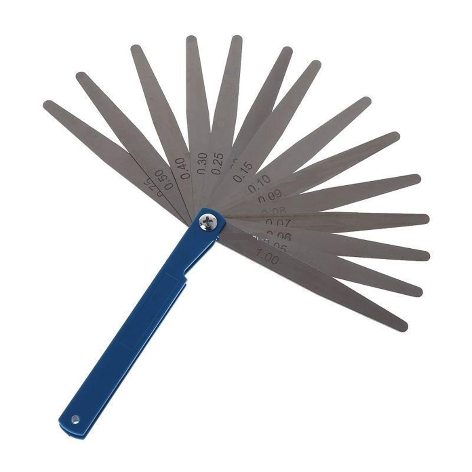 Stainless Steel Feeler Gauge 14 Feeler Gauge Measuring Tool Gap Gauge Thickness Gauge Single Piece ,High Strength
