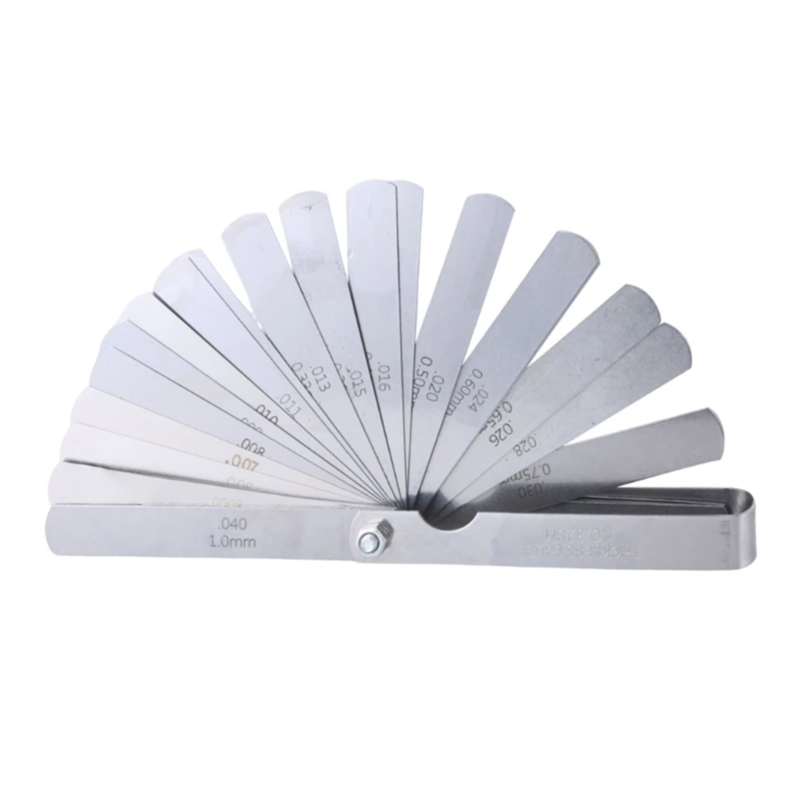 Stainless Steel Feeler Gauges Sparks Gauge Filler Gauge Thickness Gauge ,Corrosion-Resistant