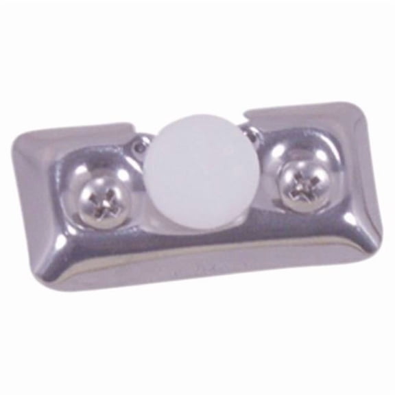 Stainless Steel Fender Lock - Silver - Compact Design - Durable Construction