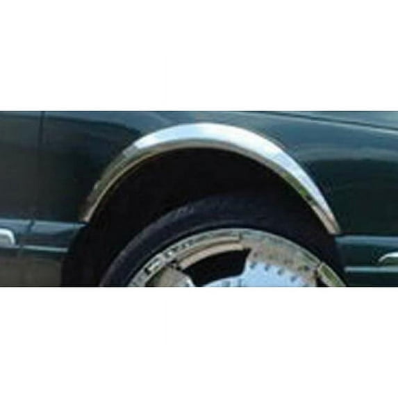 Stainless Steel Fender Trim 4Pc Fits 1998-2004 Lincoln Continental WZ38610 QAA