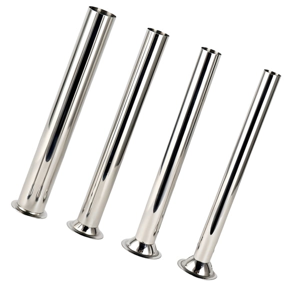 Stainless Steel Filling Tubes Corrosions Resistant Sausage Stuffer Parts Rustproof Sausage Making Tool for Household
